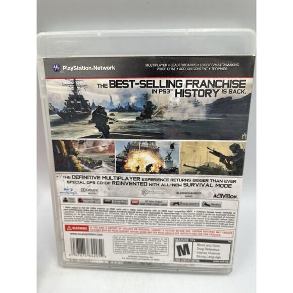 Call of Duty: Modern Warfare 3 PS3 (2011) - CIB TESTED - Picture 2 of 6